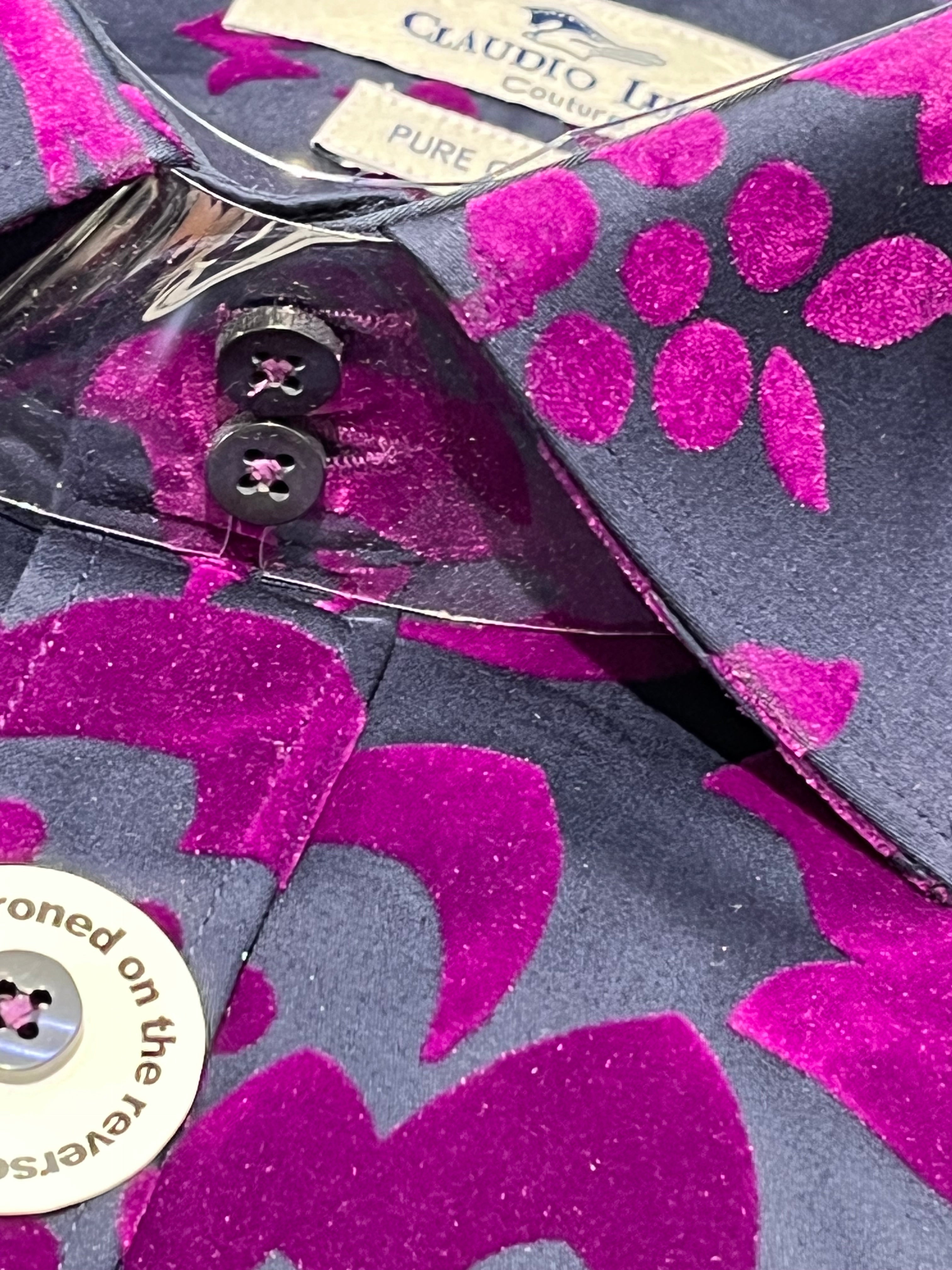 CLAUDIO LUGLI FLOCK SHIRT CP8001