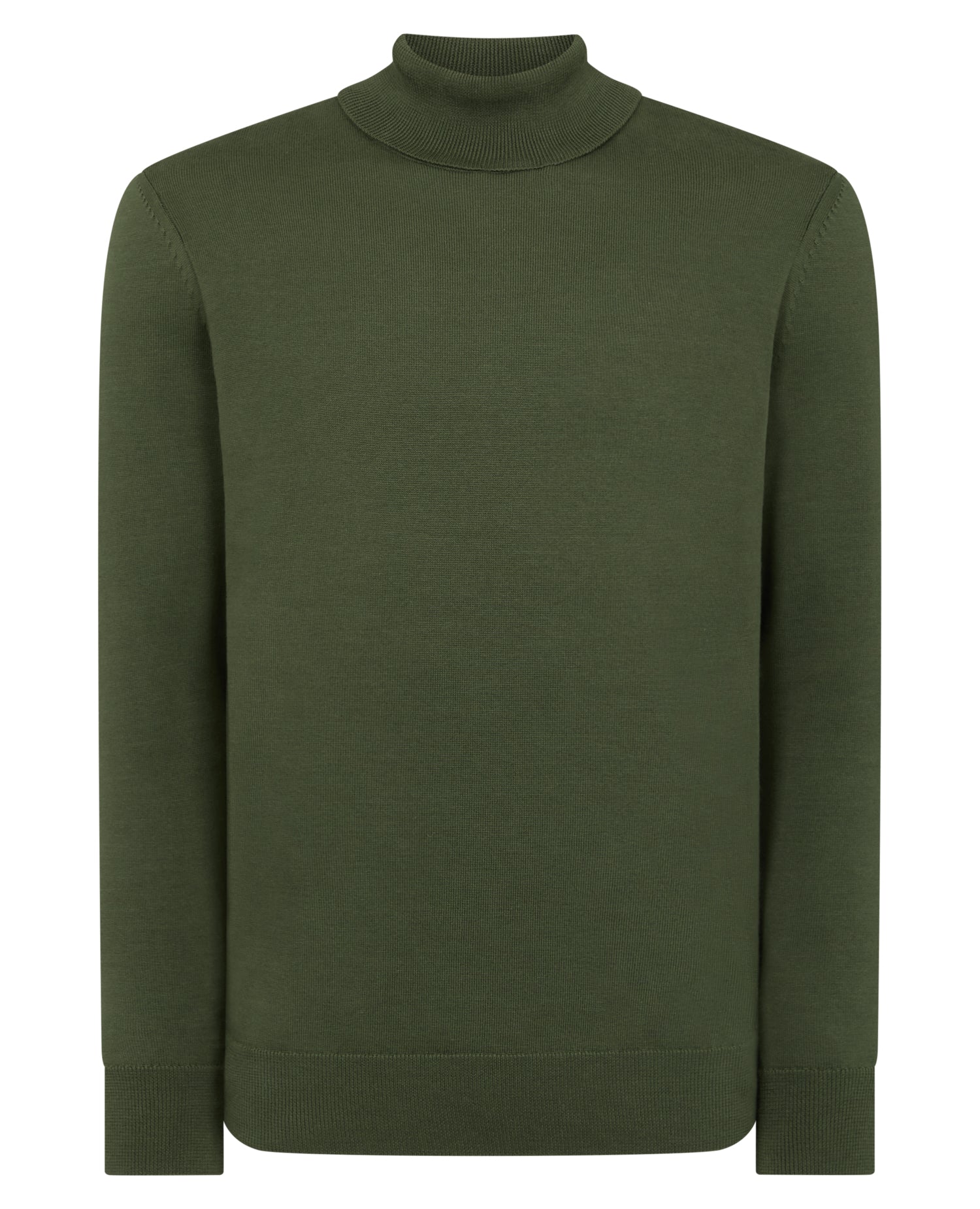 REMUS UOMO ROLL NECK GREEN