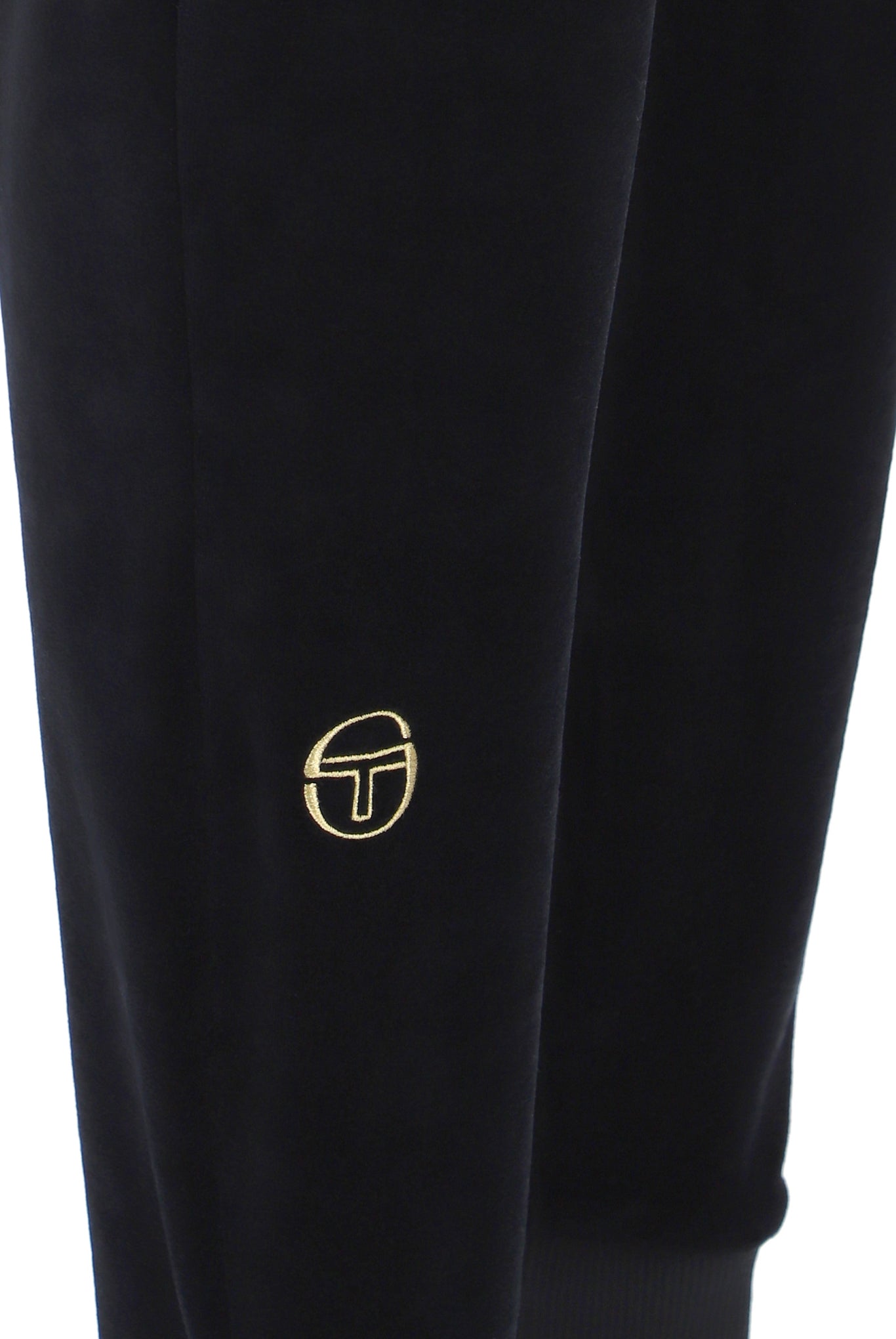 SERGIO TACCHINI COURT VELOUR JOGGERS - STM21137- 160 BLACK