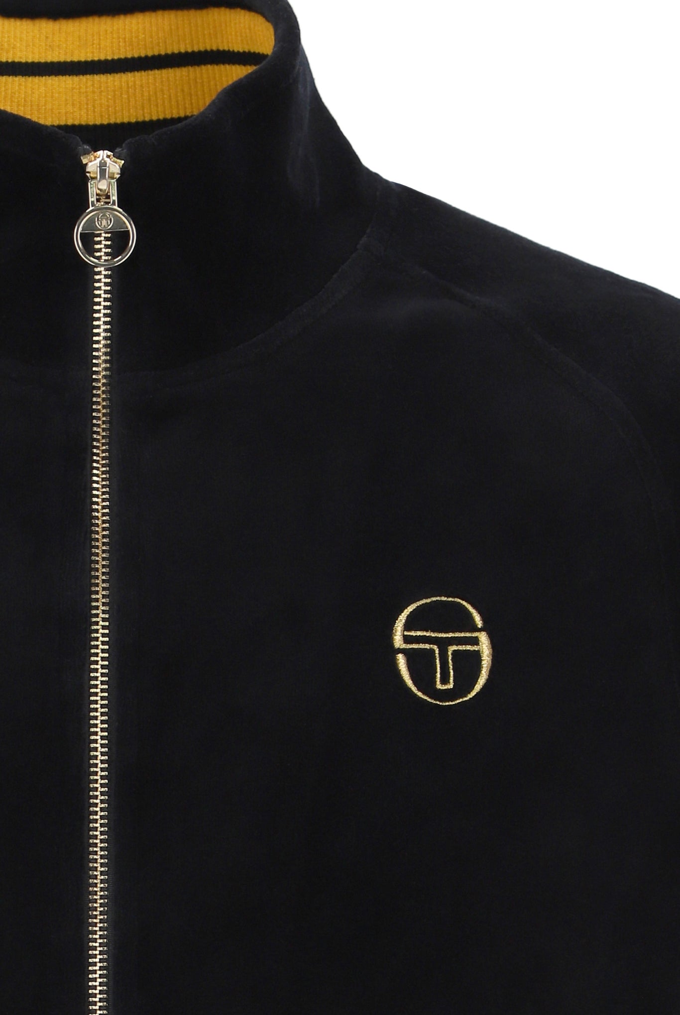 SERGIO TACCHINI COURT TRACK TOP - STM21136-160 BLACK