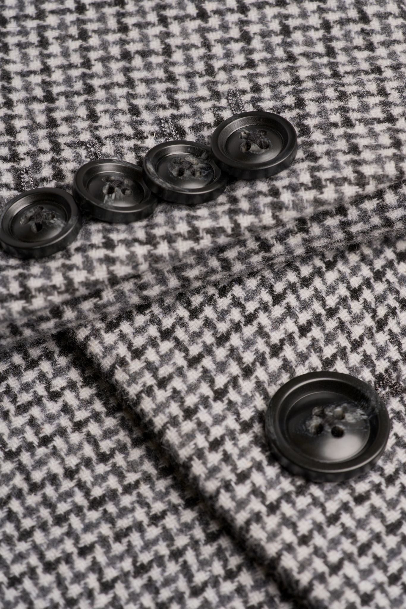CAVANI KERRY WOOL BLEND CHECK COAT