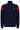 SERGIO TACCHINI DAMARINDO 1/4 ZIP TRACK TOP STM21243-226 MARITIME BLUE / ADRENALINE RUSH