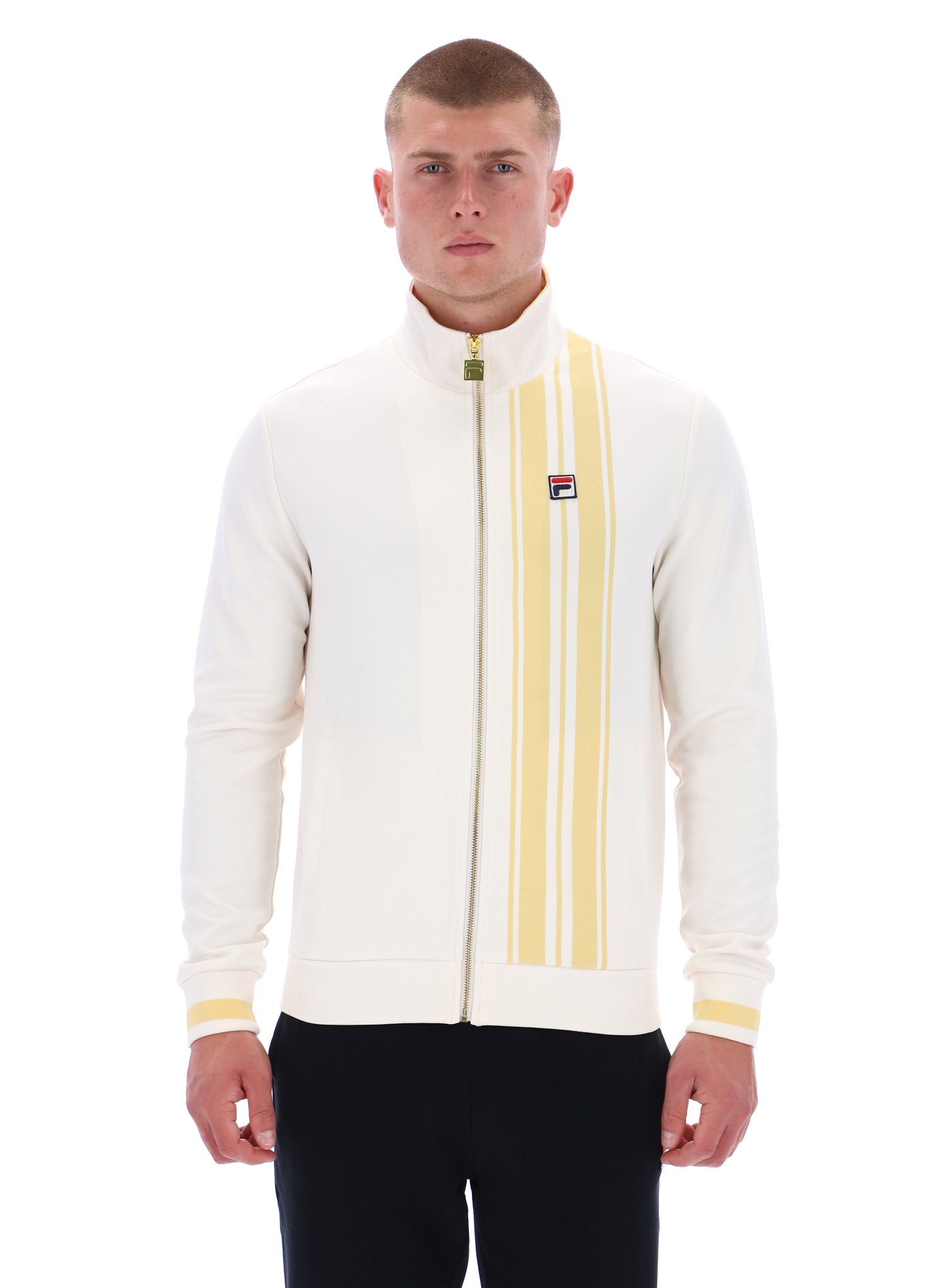 FILA DANTE TRACK TOP FW25MH024-130 WHITE