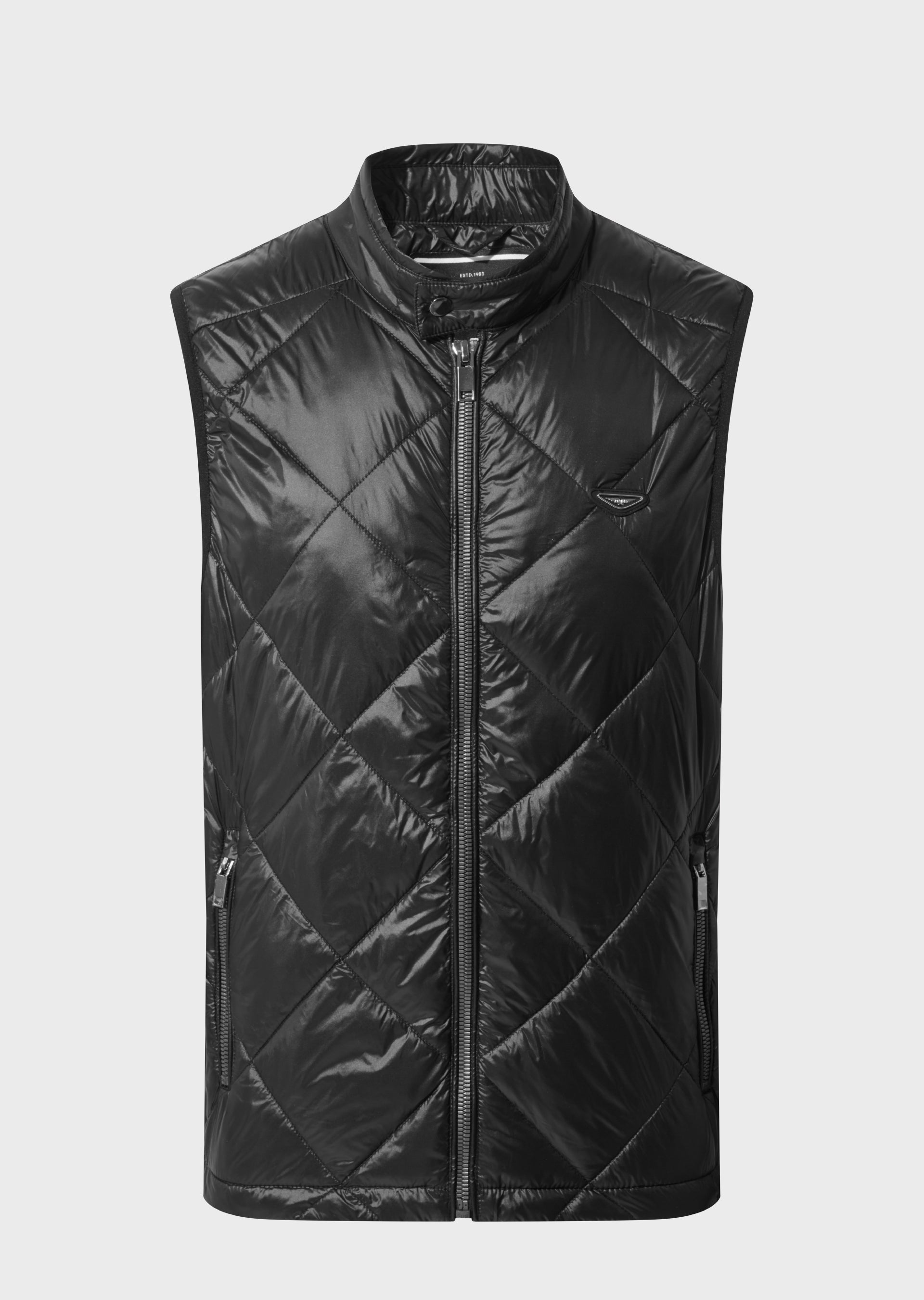 883 POLICE FINK GILET - BLACK