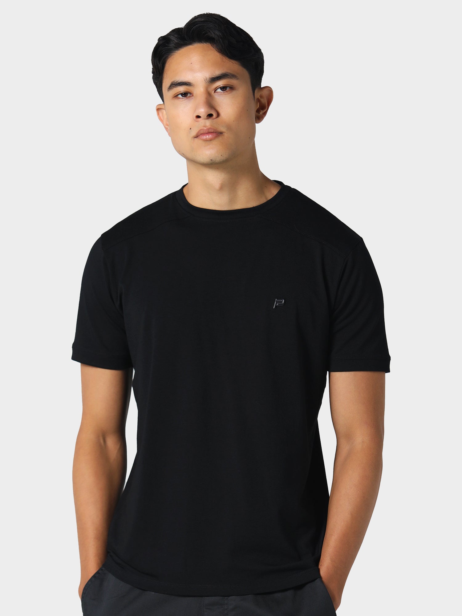 POLICE GAMBIT BASIC T-SHIRT - BLACK