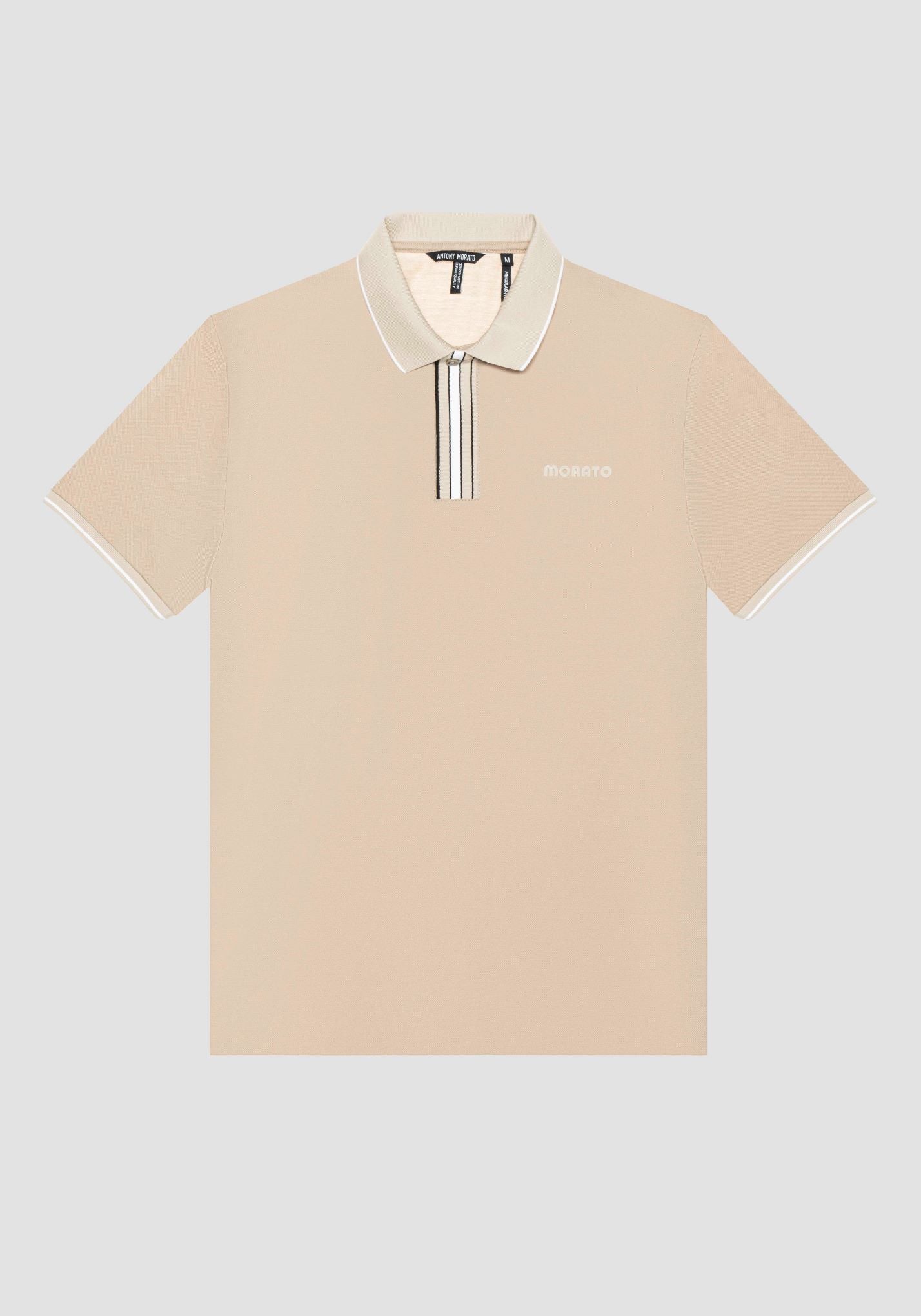 ANTONY MORATO POLO SHIRT MMKS 02377- SAND