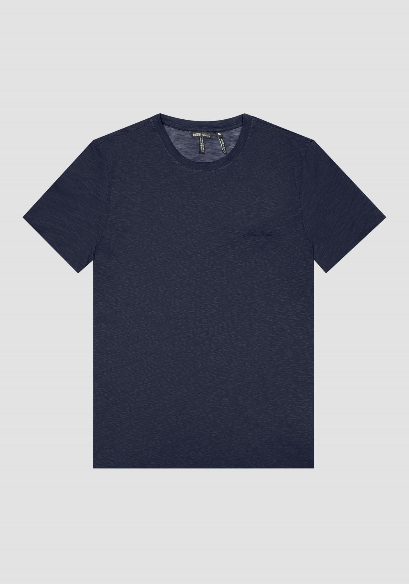 ANTONY MORATO LOGO T-SHIRT MMKS 02382- AVIO BLUE