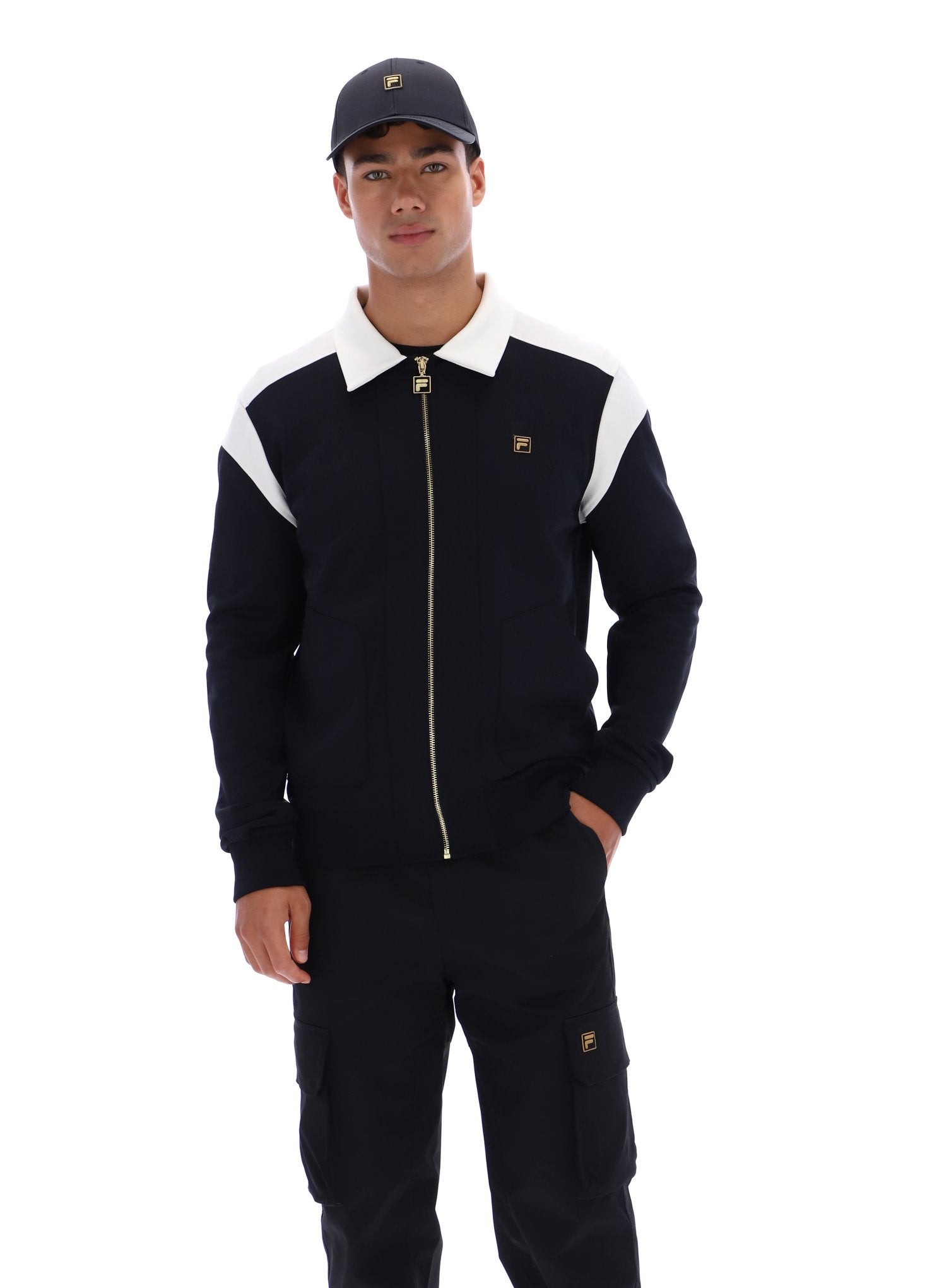 FILA MORTON TRACK TOP FW25MG011-BLACK