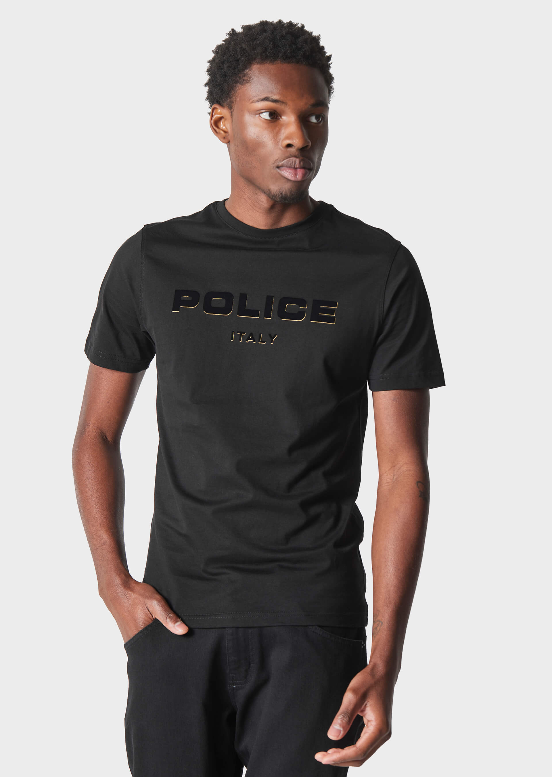 883 POLICE MULLOY T-SHIRT-BLACK