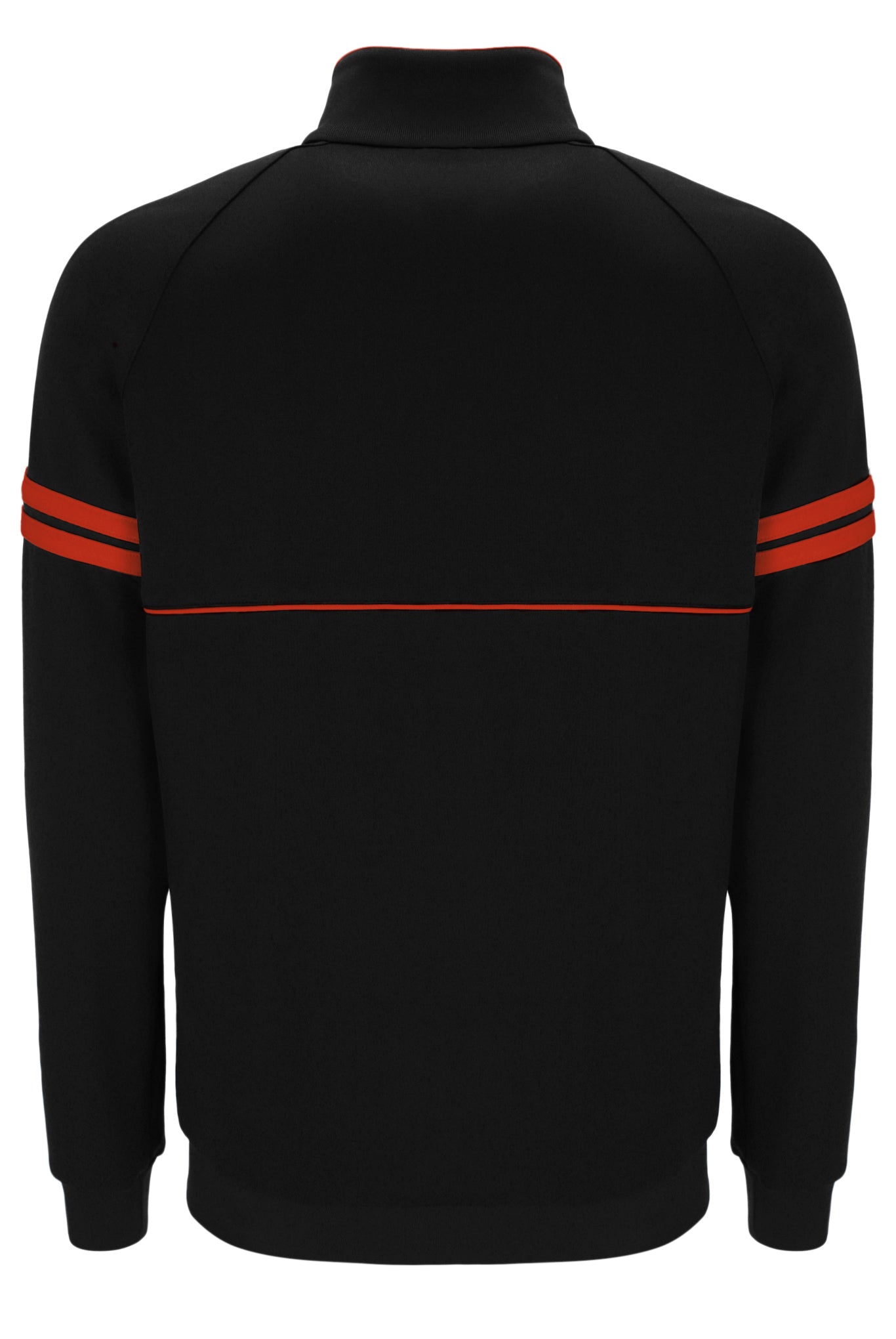 SERGIO TACCHINI ORION TRACK TOP STM14594-182 BLACK/TANGERINE TANGO