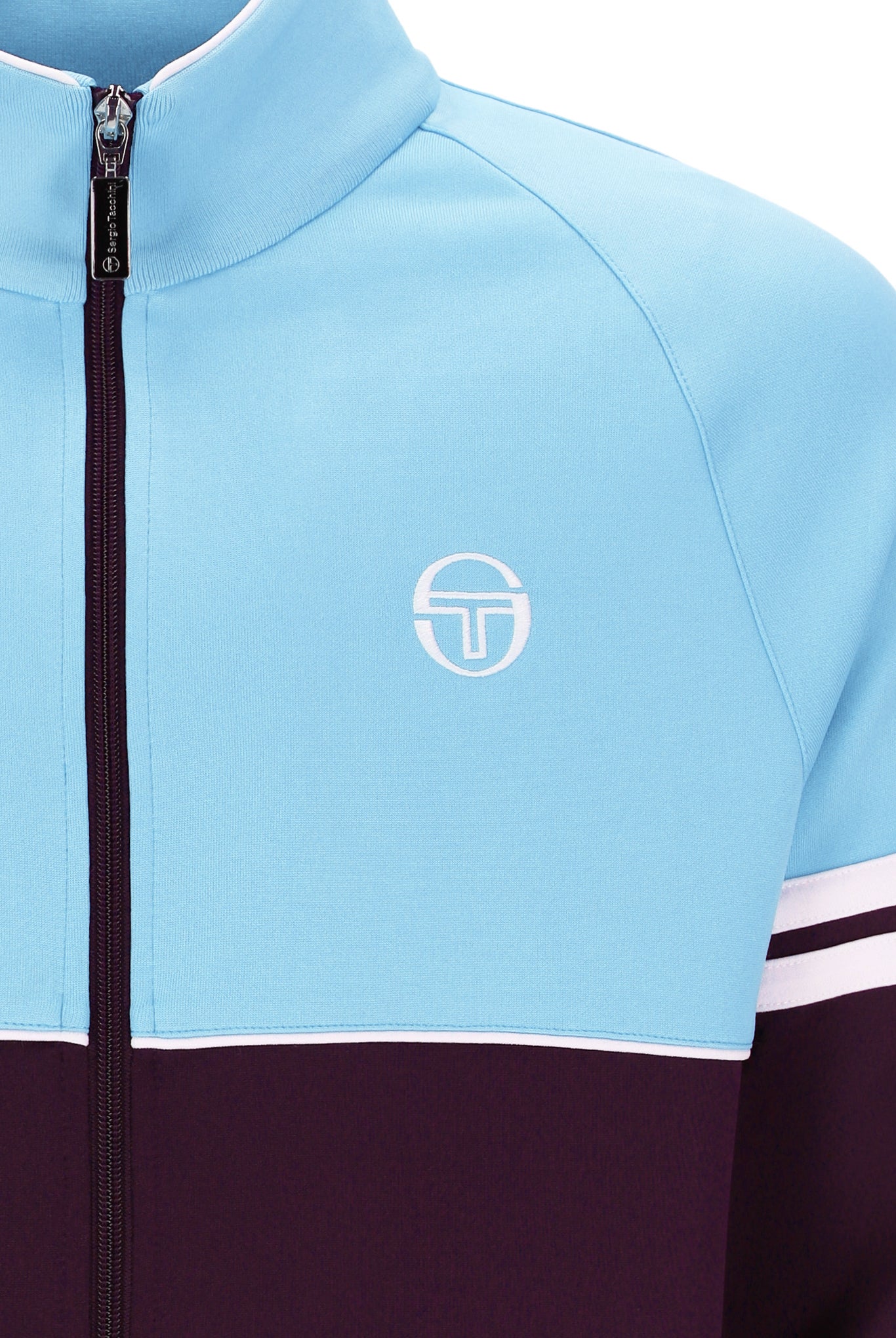 SERGIO TACCHINI ORION TRACK TOP STM14594-335 MILKY BLUE/WINTER BLOOM