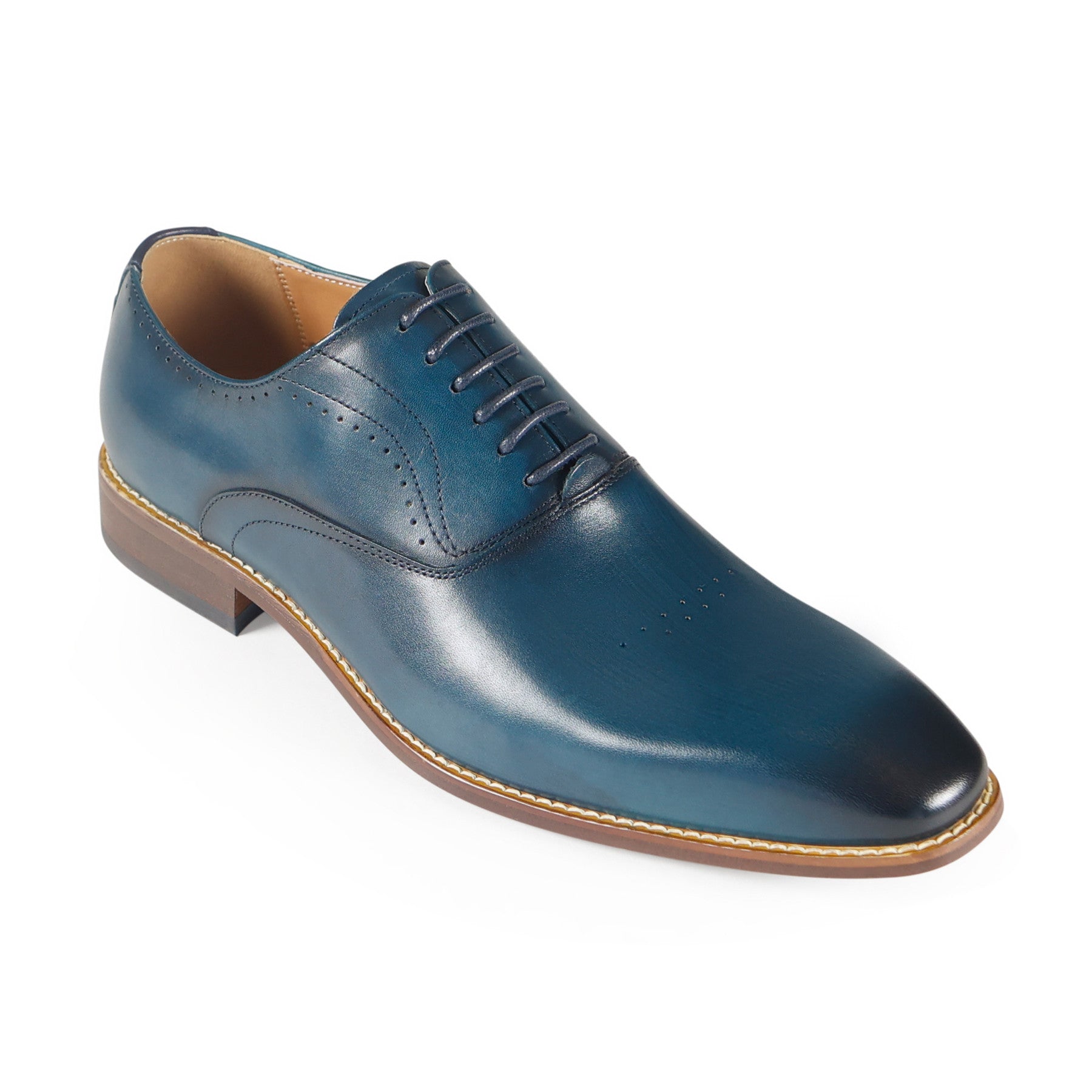 AZOR LA MODA POMPEI DERBY -BLUE