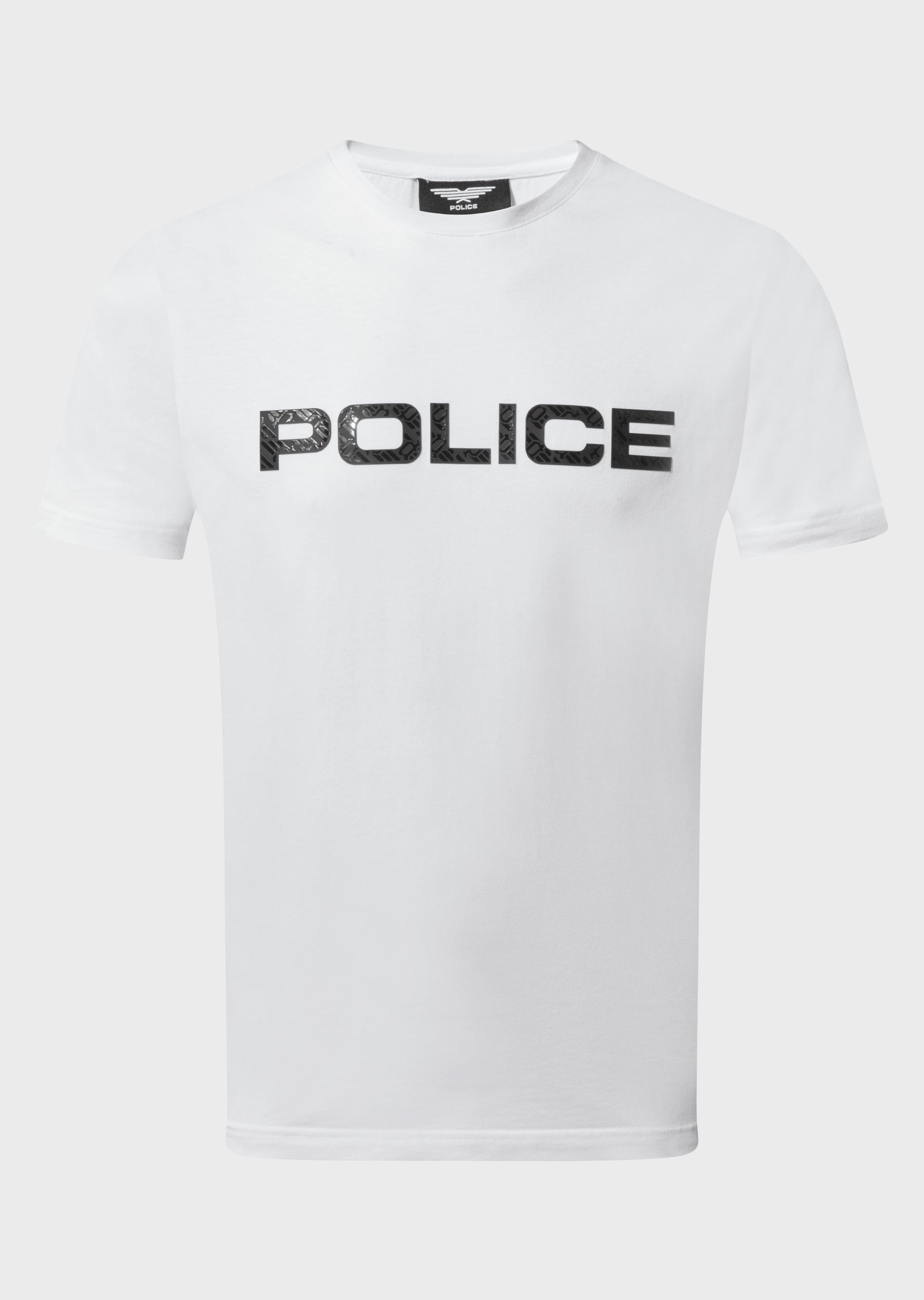 POLICE SILVIO T-SHIRT - WHITE