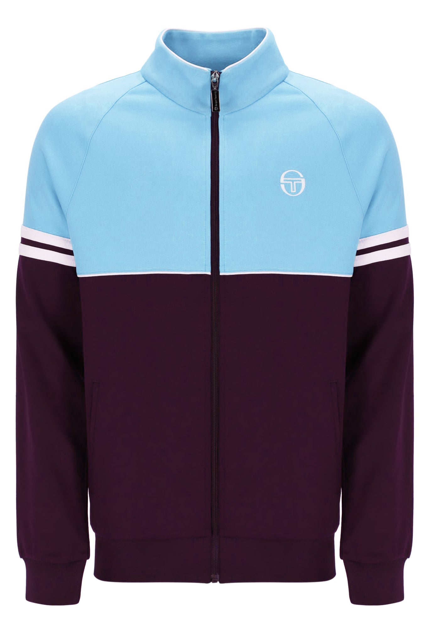 SERGIO TACCHINI ORION TRACK TOP STM14594-335 MILKY BLUE/WINTER BLOOM