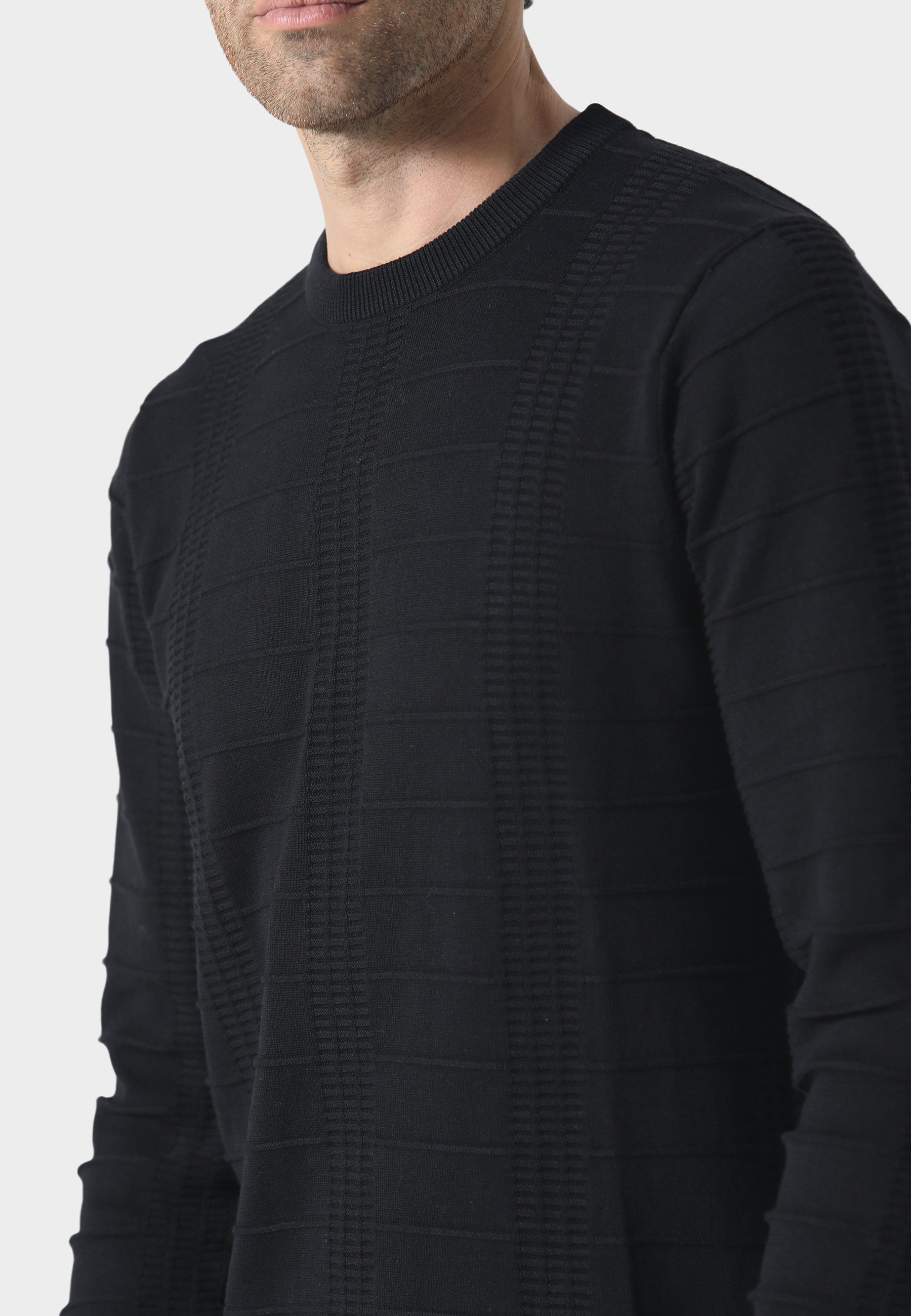 883 POLICE WEAVER BOX KNIT-BLACK