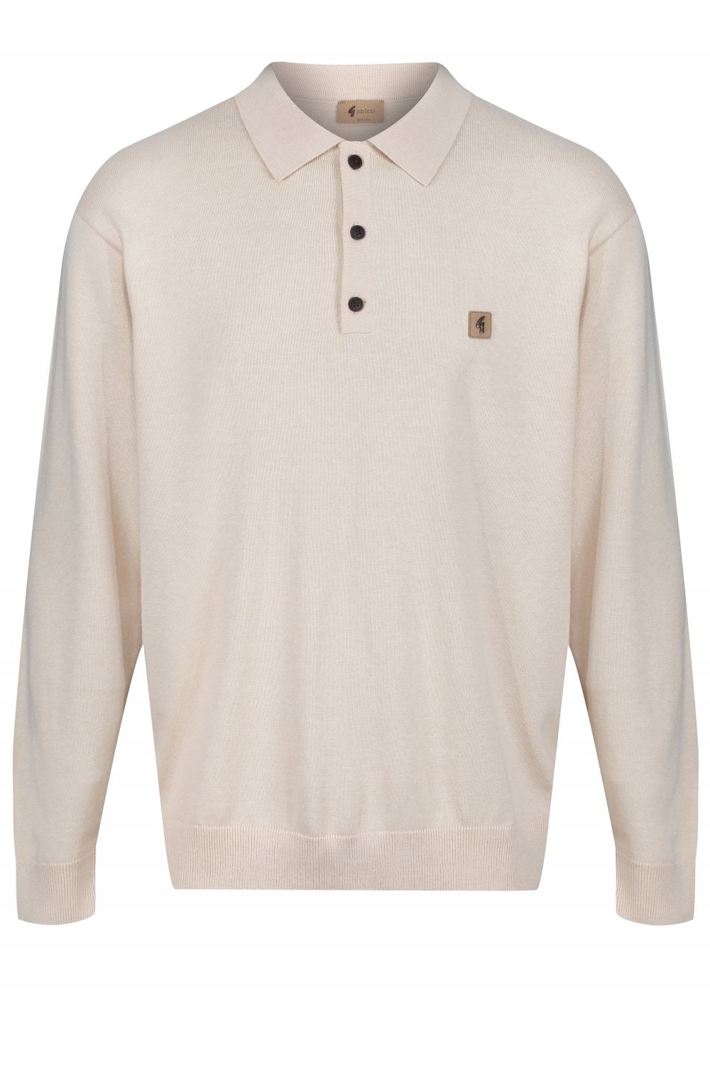 GABICCI FRANCESCO KNIT POLO V00GK08-CREAM