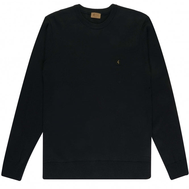 GABICCI COLE CREW NECK JUMPER V00GK07-BLACK