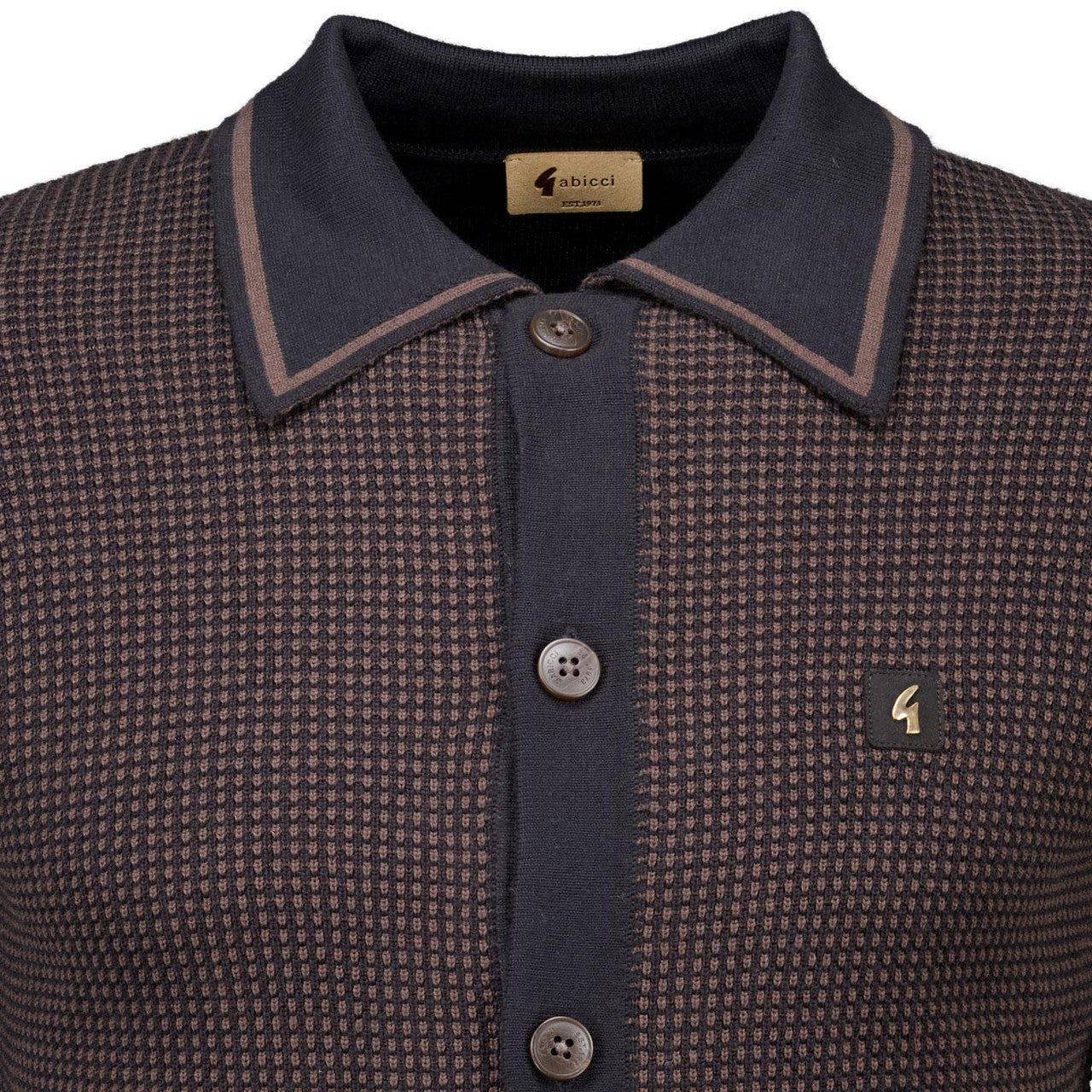 GABICCI NOEL BUTTON THROUGH KNIT - BLACK
