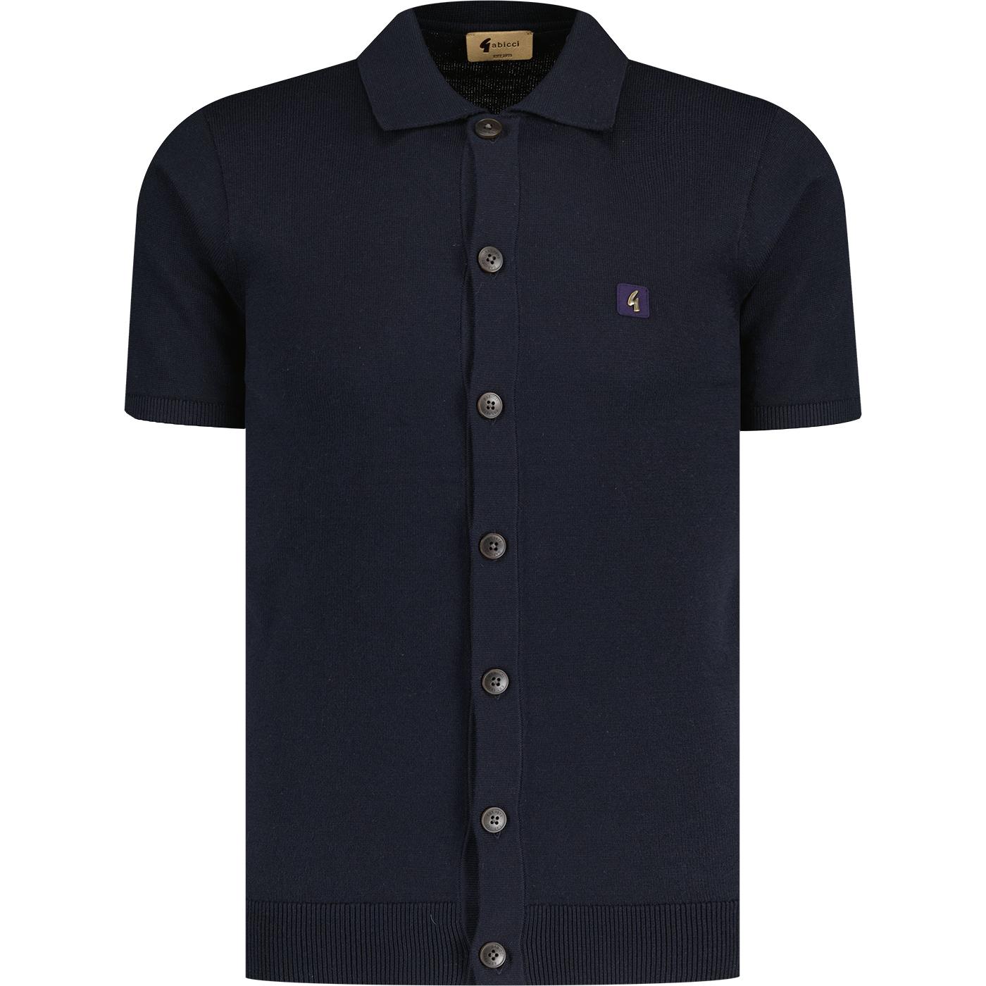 GABICCI GUINESS KNIT POLO - V52GK17-NAVY