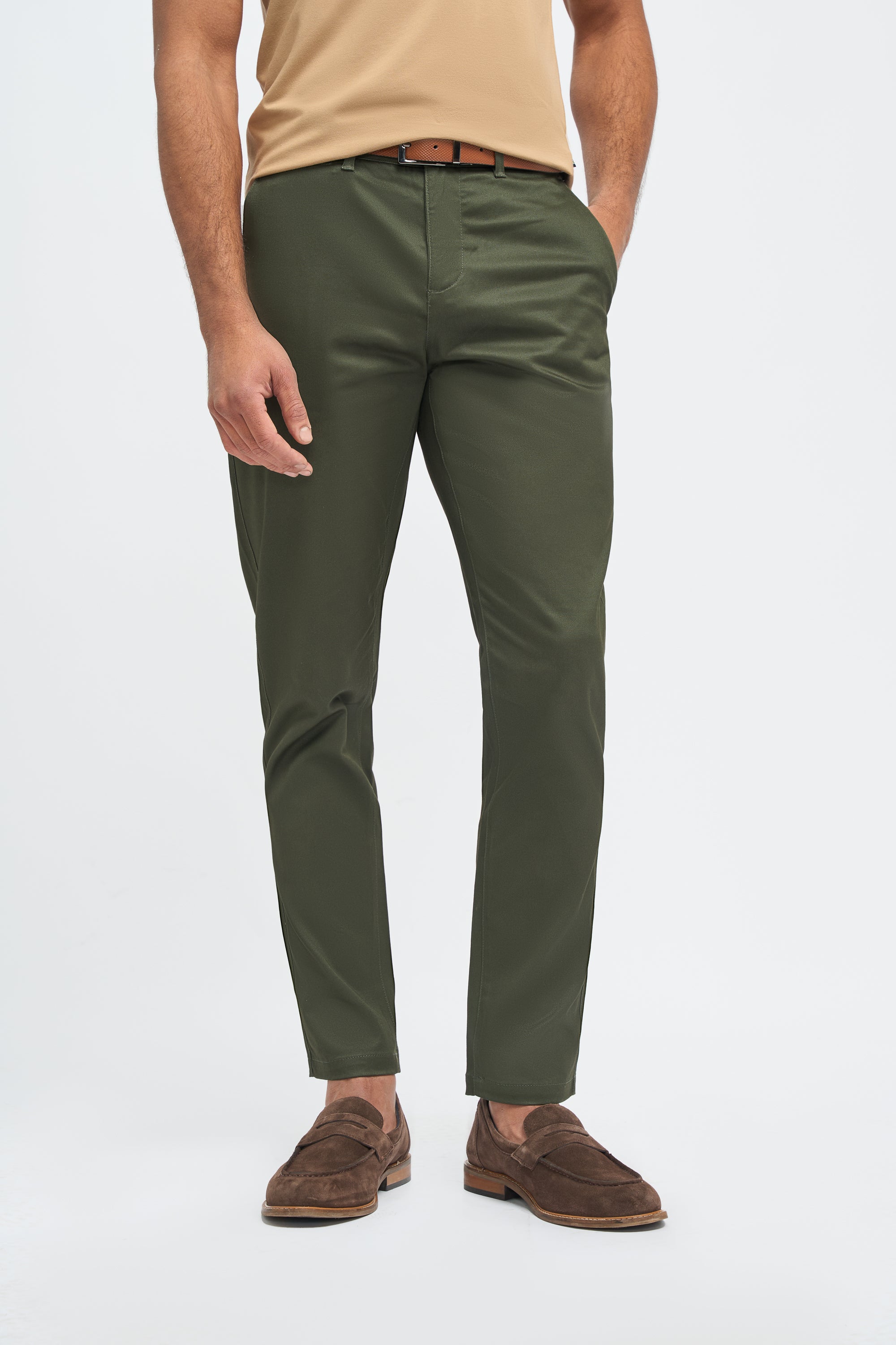 CAVANI DAKOTA OLIVE CHINOS