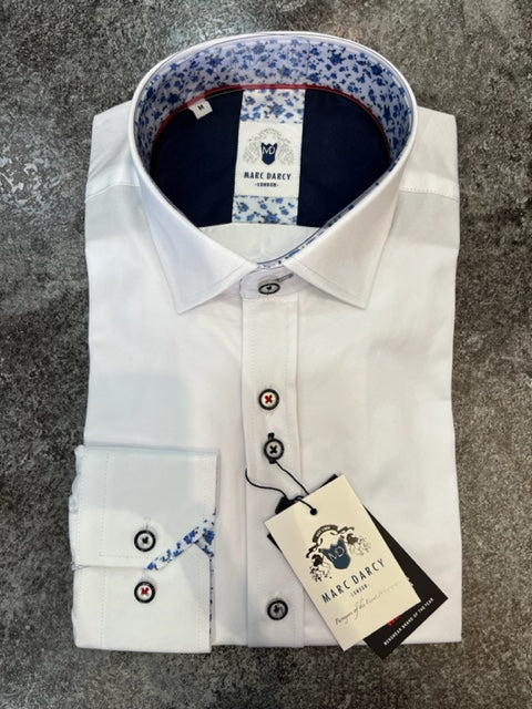 MARC DARCY ALFIE SHIRT-WHITE